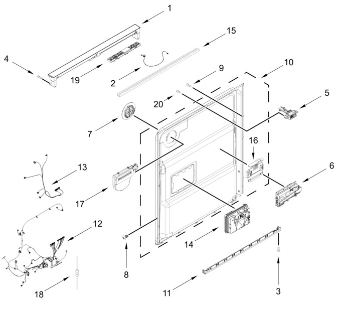 Diagram for WDT750SAKZ5