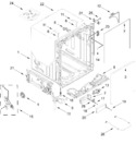 Diagram for Tub And Frame Parts