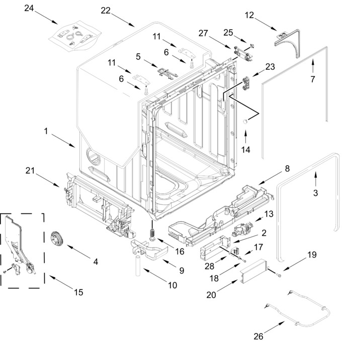 Diagram for WDT750SAKZ5