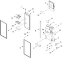 Diagram for Refrigerator Door Parts
