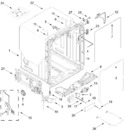 Diagram for Tub And Frame Parts