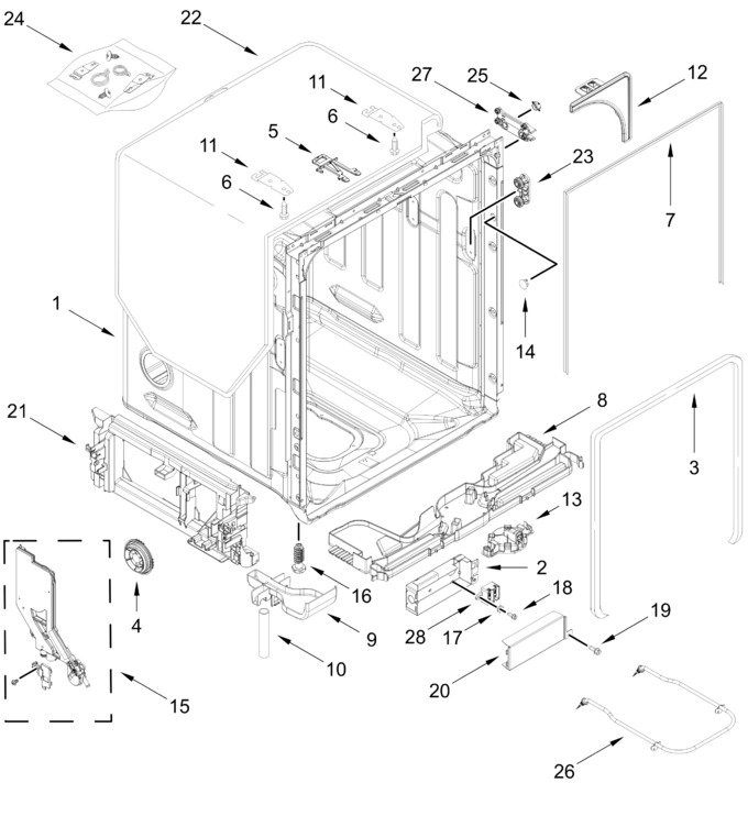 Diagram for WDTA50SAKZ5