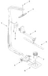 Diagram for Upper Wash And Rinse Parts