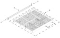 Diagram for Third Level Rack And Track Parts