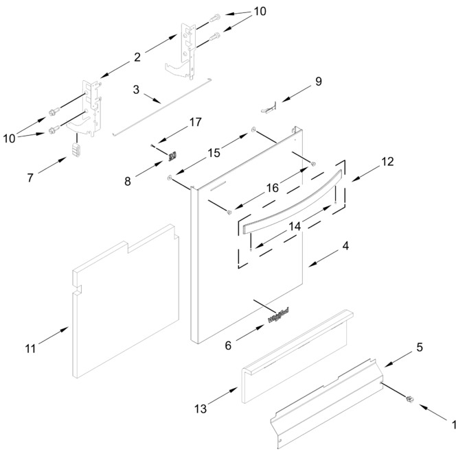 Diagram for WDT730HAMZ2