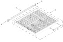 Diagram for Third Level Rack And Track Parts