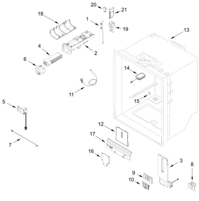 Diagram for WRFC3036RV01