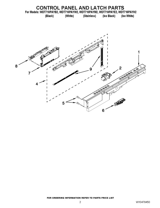 Diagram for WDT710PAYW2