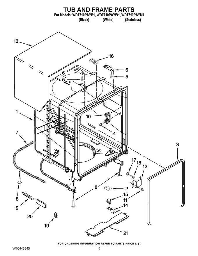 Diagram for WDT710PAYM1