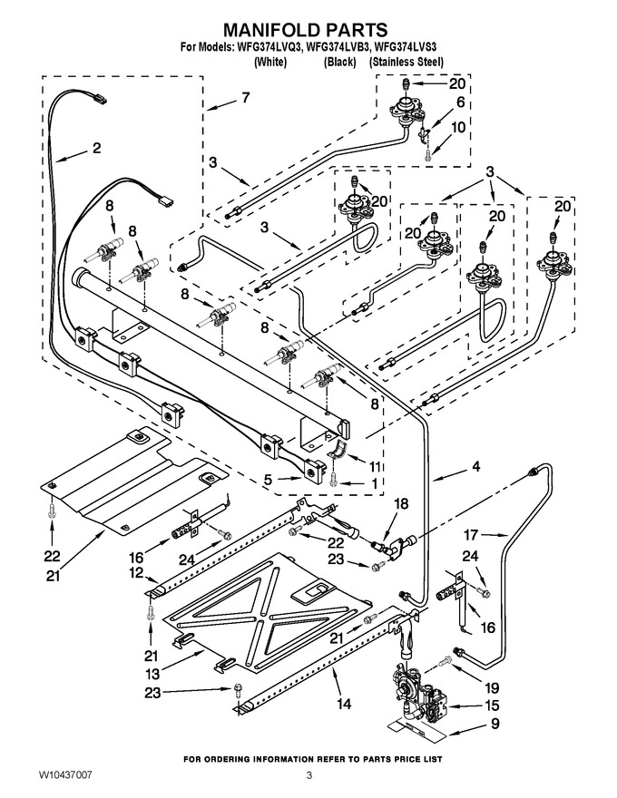 Diagram for WFG374LVB3