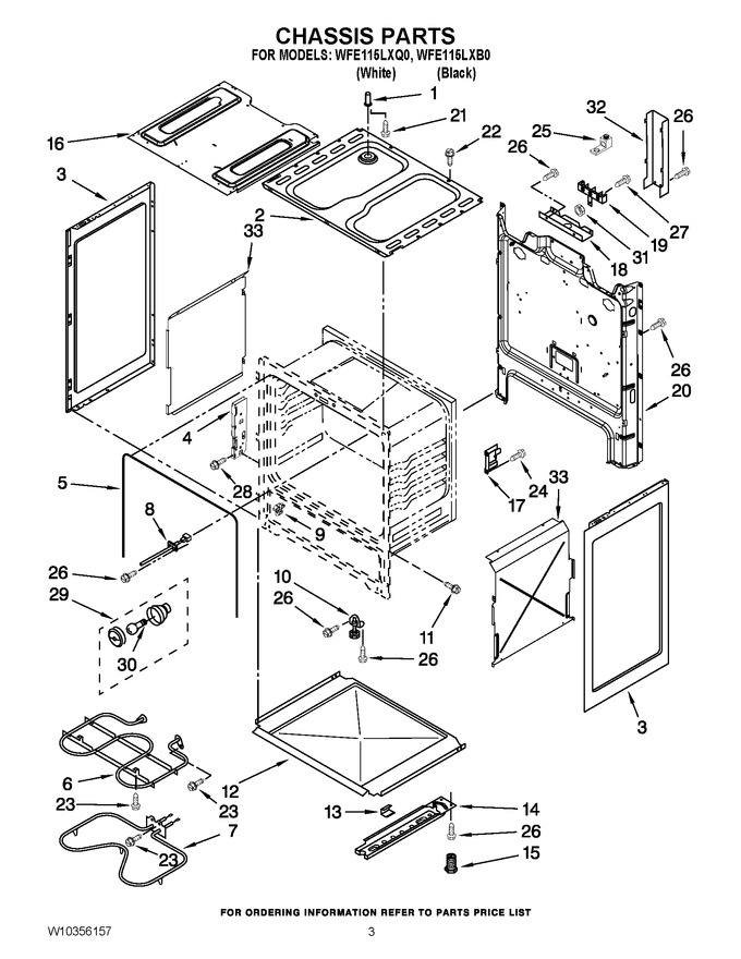 Diagram for WFE115LXB0