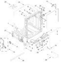 Diagram for Tub And Frame Parts