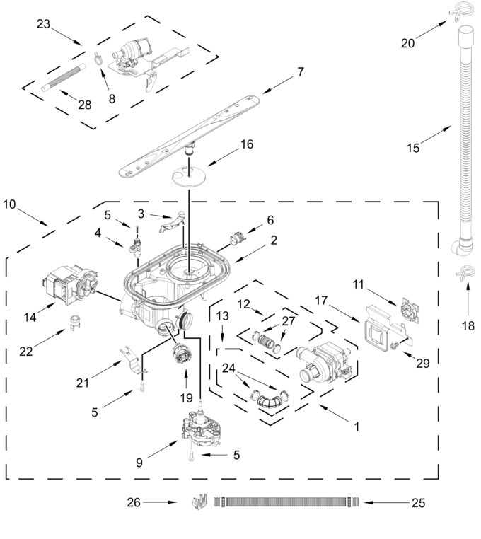 Diagram for WDT750SAKW5