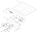 Diagram for Cooktop And Control Panel Parts