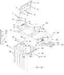 Diagram for Top And Cabinet Parts