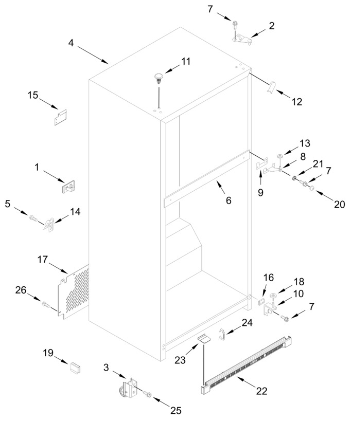 Diagram for WRTX7421TZ00