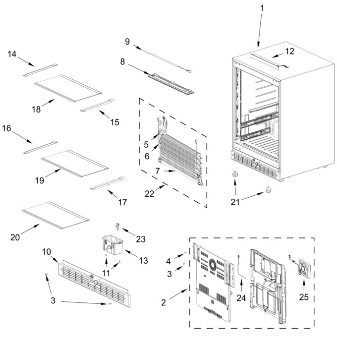 Diagram for KURL124SPA00