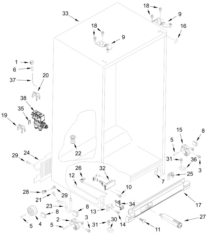 Diagram for WRS325SDHZ14