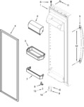 Diagram for Refrigerator Door Parts