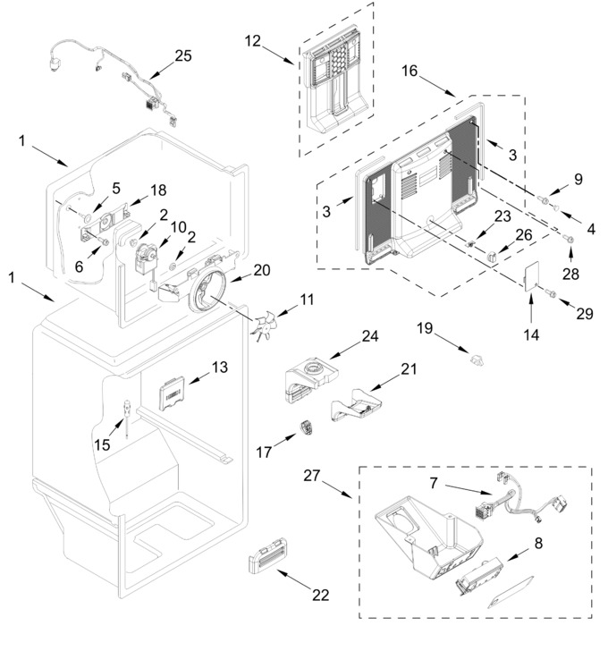 Diagram for WRTX3319SW00