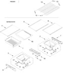Diagram for Shelf Parts