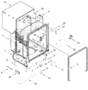 Diagram for Tub And Frame Parts