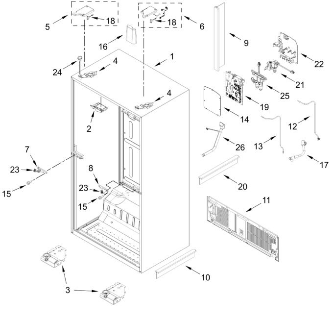 Diagram for KRFC536SBE00