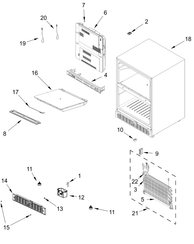 Diagram for KUCT524SPA00