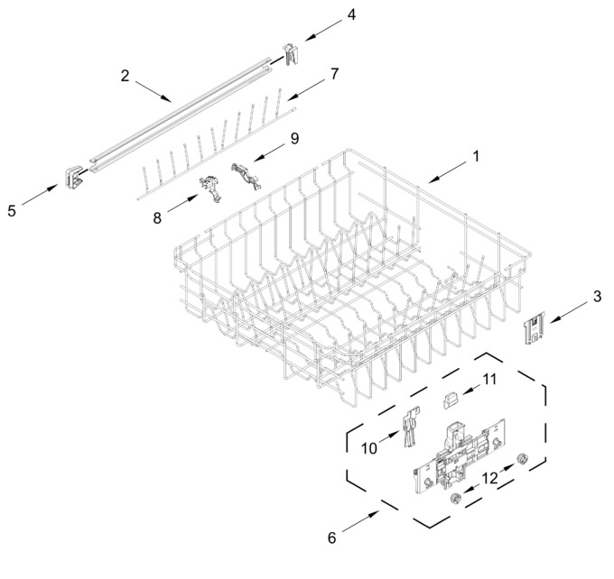 Diagram for WDT750SAKB5