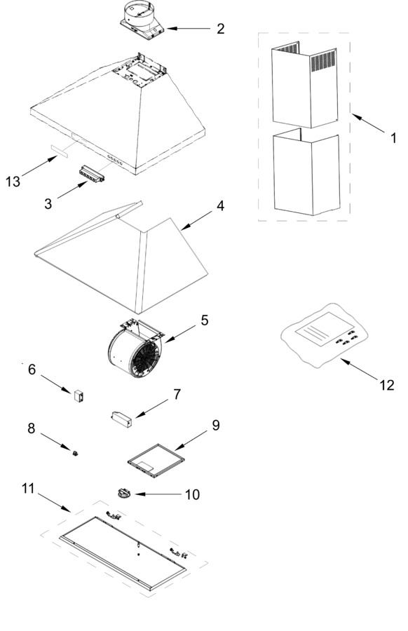 Diagram for KVWB400DSS5