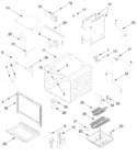 Diagram for Oven Parts