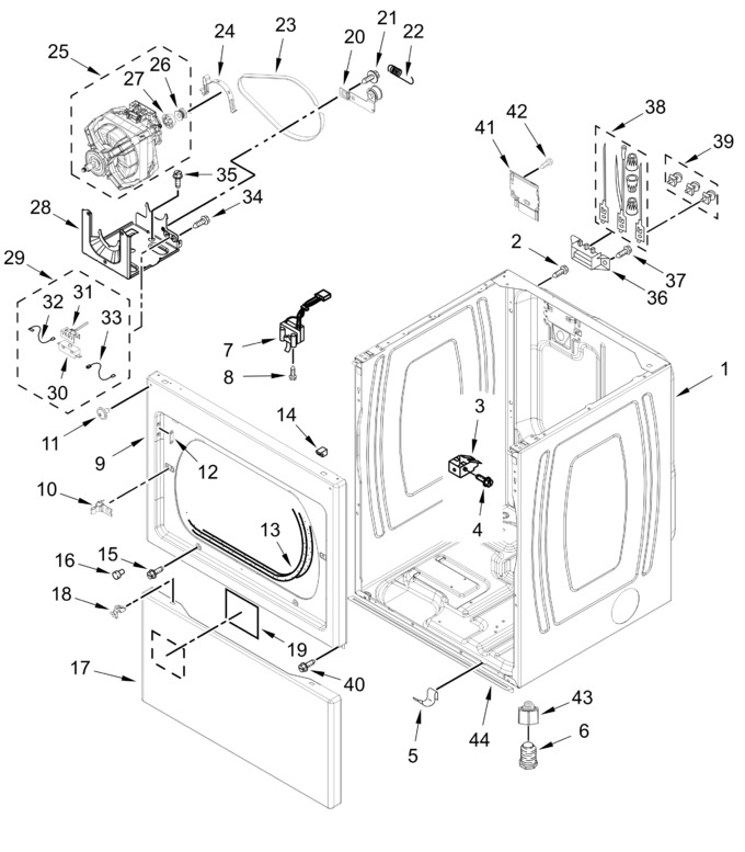 Diagram for YMEDP586GW1
