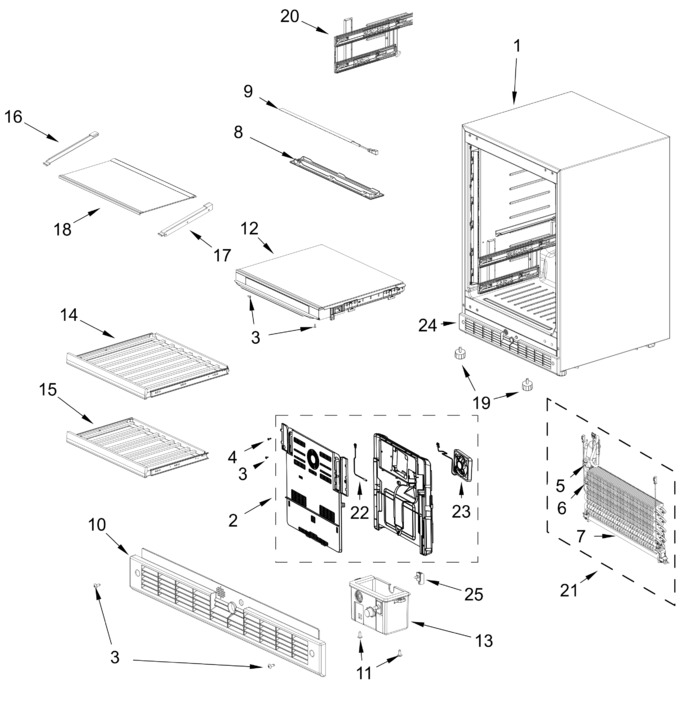 Diagram for KUBR524SPS00