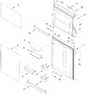 Diagram for Door Parts