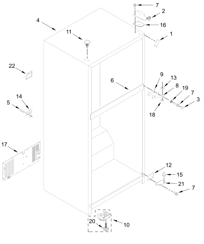 Diagram for WRTX3014TB00