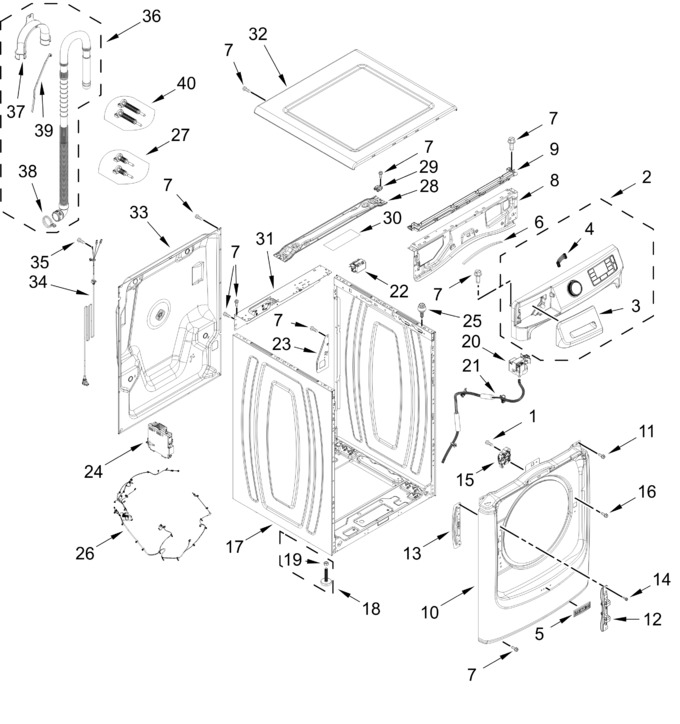 Diagram for MHW5630HC4