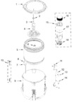 Diagram for Basket And Tub Parts