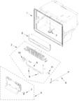 Diagram for Freezer Liner Parts