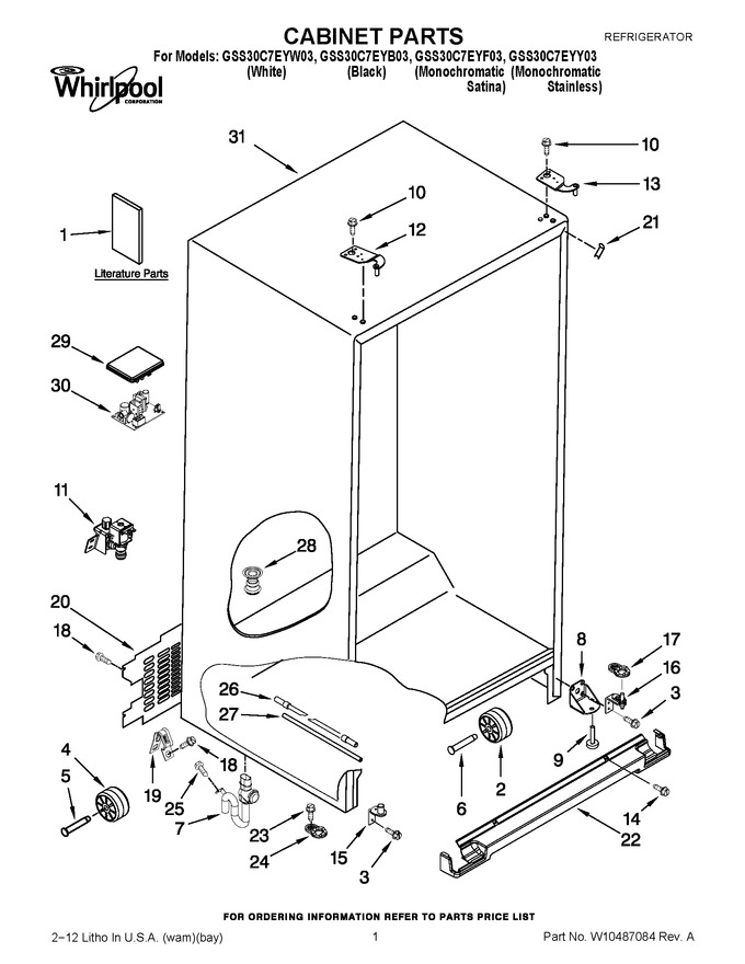 Diagram for GSS30C7EYY03