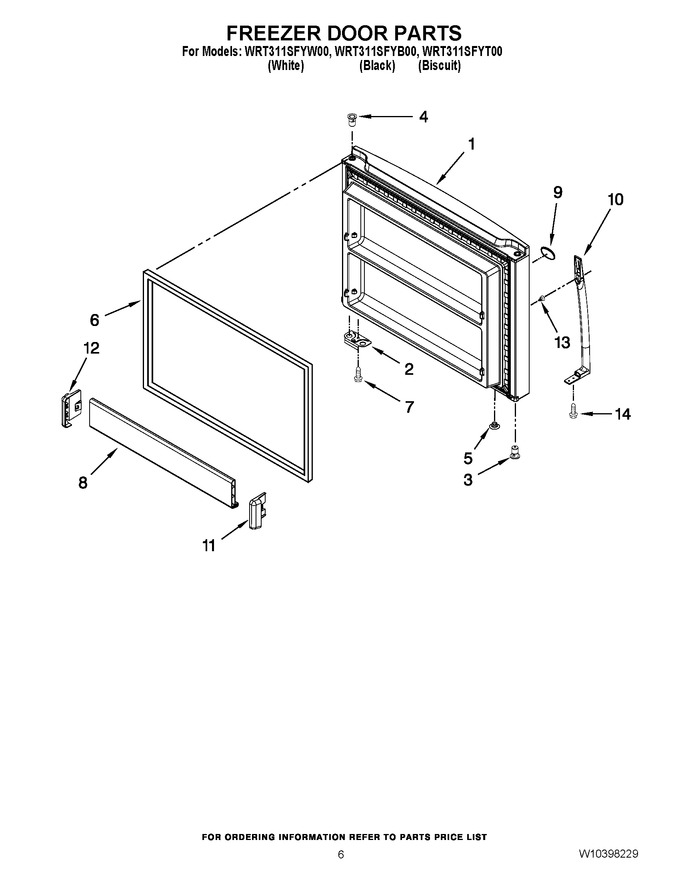 Diagram for WRT311SFYT00