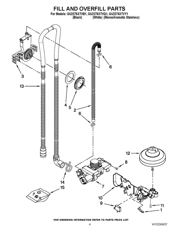 Diagram for GU2275XTVY1