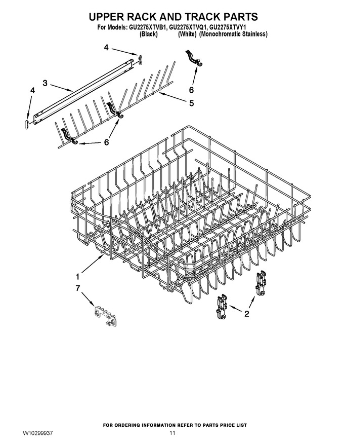 Diagram for GU2275XTVB1