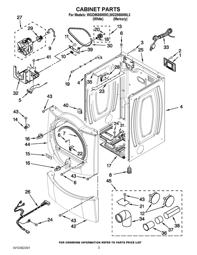 Diagram for WGD9550WL3