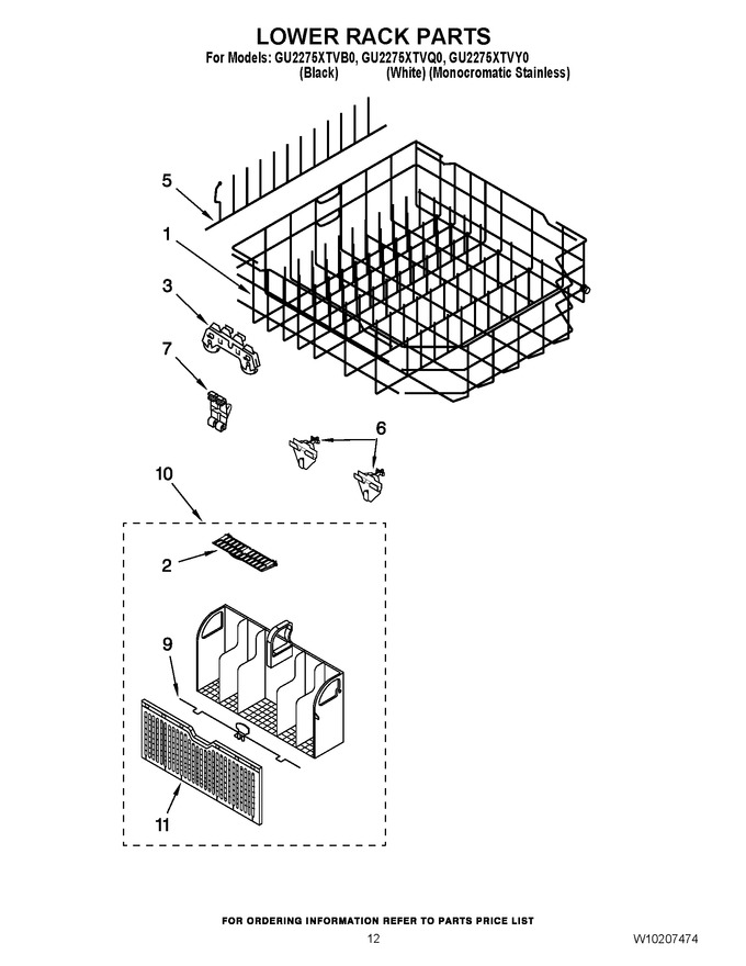 Diagram for GU2275XTVQ0