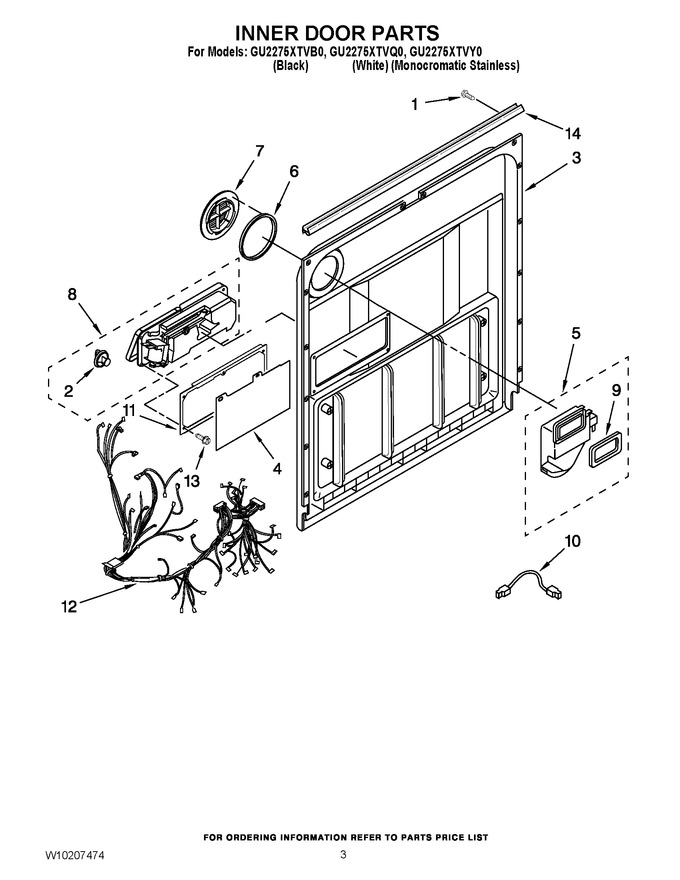 Diagram for GU2275XTVQ0