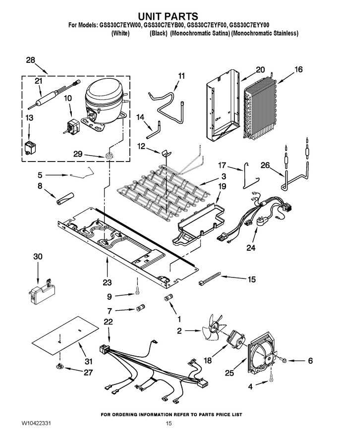 Diagram for GSS30C7EYF00