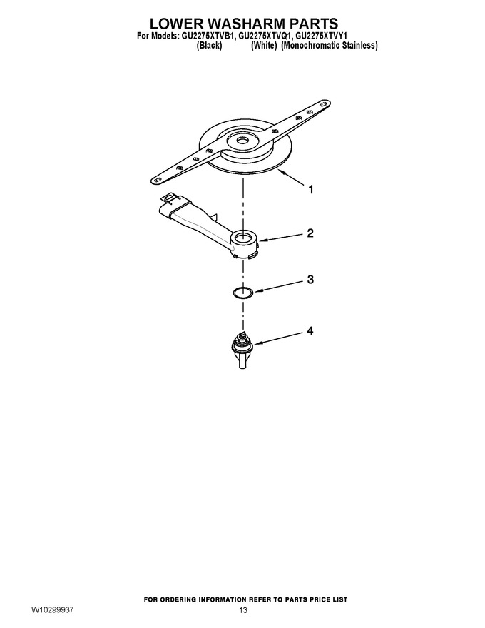 Diagram for GU2275XTVY1
