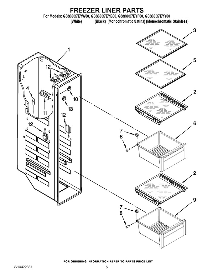 Diagram for GSS30C7EYF00
