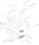 Diagram for Oven Parts (30 In)