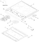 Diagram for Cooktop Parts